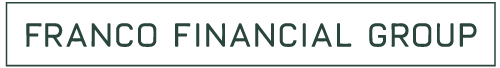 a black and white photo with the words franco financial group